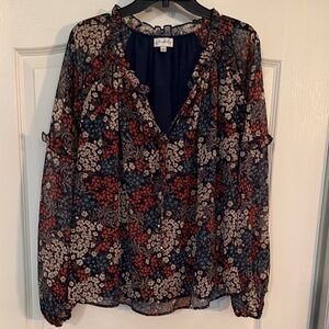 Wonderly Multicolor Floral Blouse